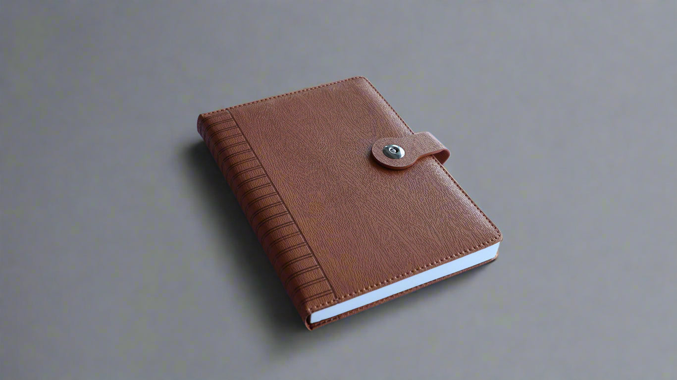 MAPLE WOOD TAN A5/B5 HARDCOVER NOTEBOOK/DIARY