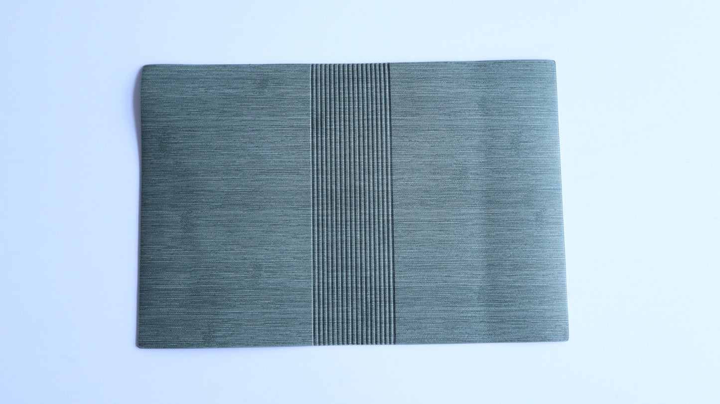 FILISTA GREY A5 SOFT PU NOTEBOOK/DIARY