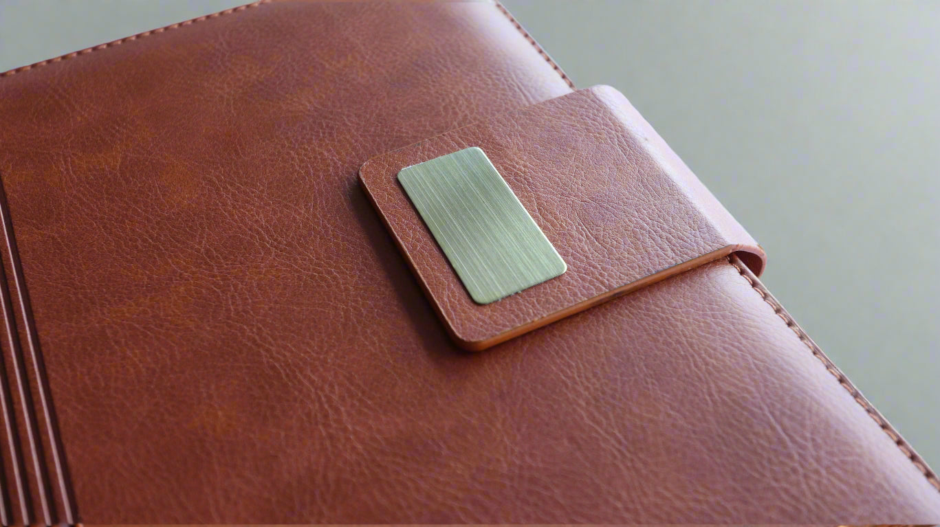 DENVER TAN A5 HARDCOVER NOTEBOOK/DIARY