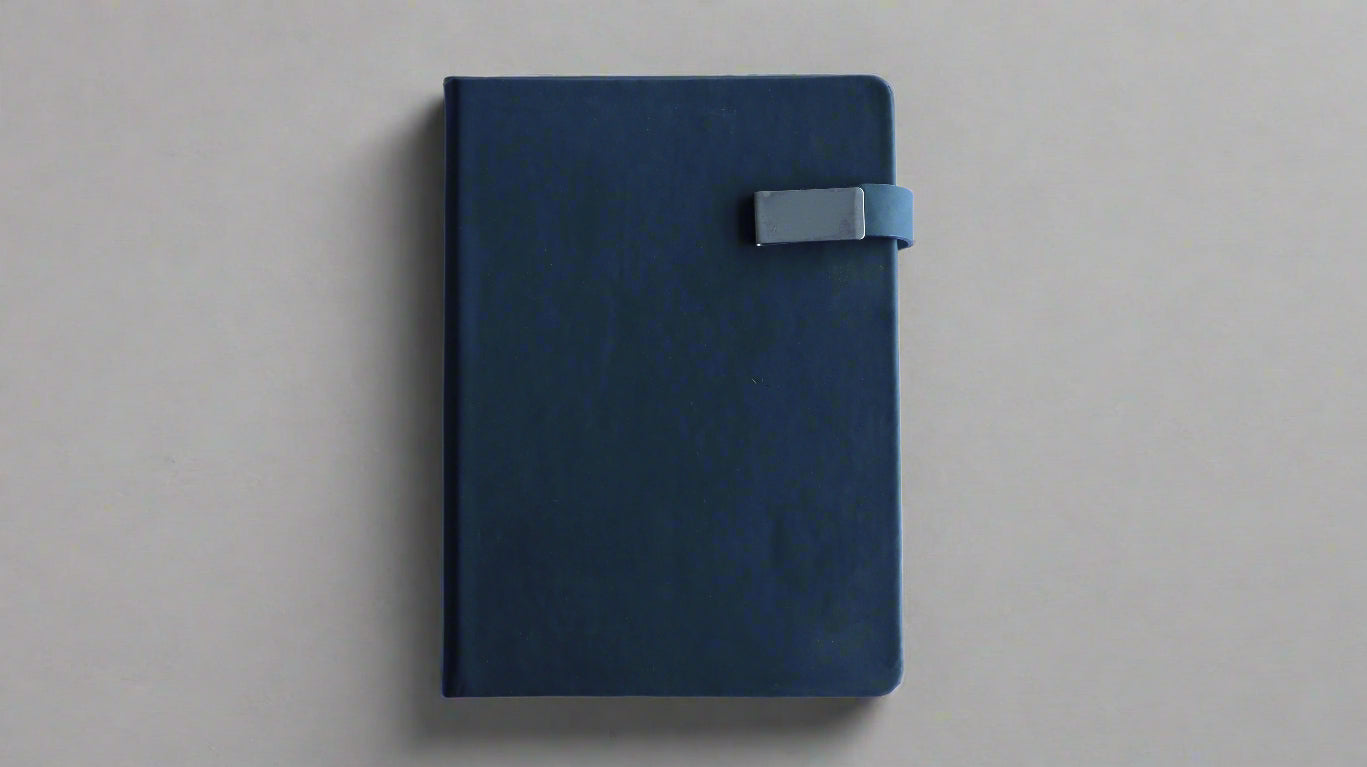 NOVA BLACK A5/B5 HARDCOVER NOTEBOOK/DIARY