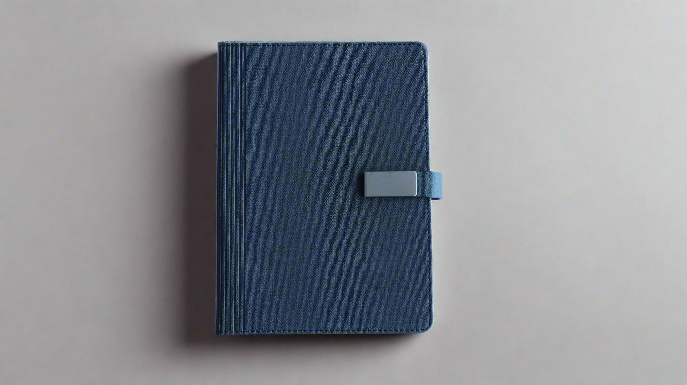 EON BLACK A5/B5 HARDCOVER NOTEBOOK/DIARY
