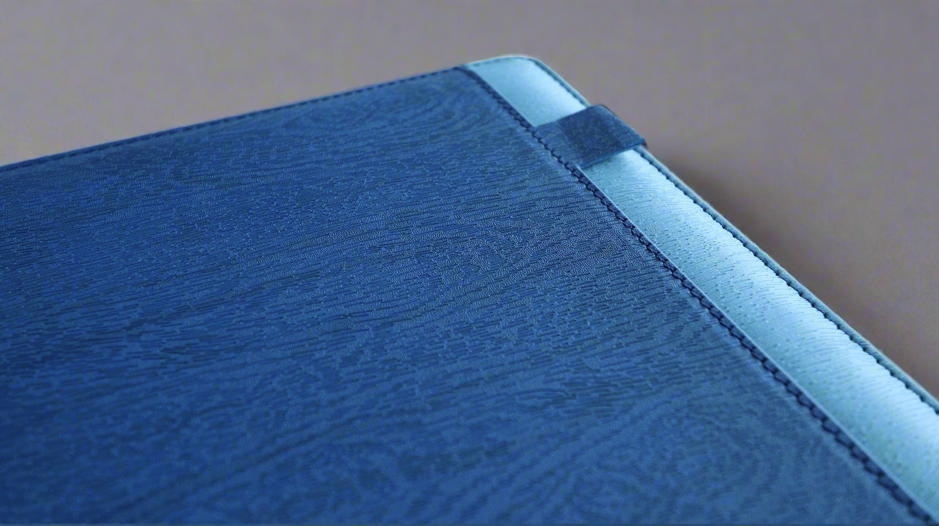 ROMA BLUE A5/B5 HARDCOVER NOTEBOOK/DIARY