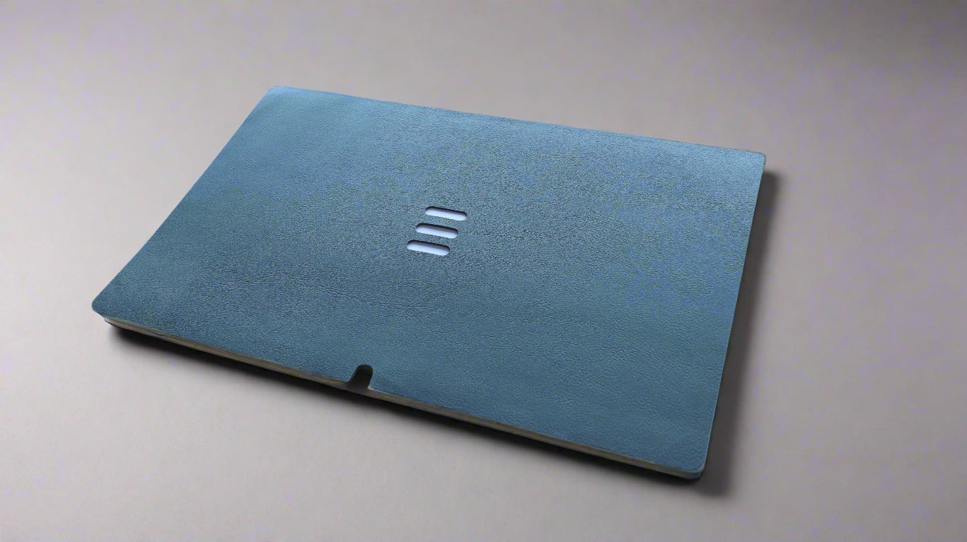 ROCHEM A5 SOFT PU GREY NOTEBOOK