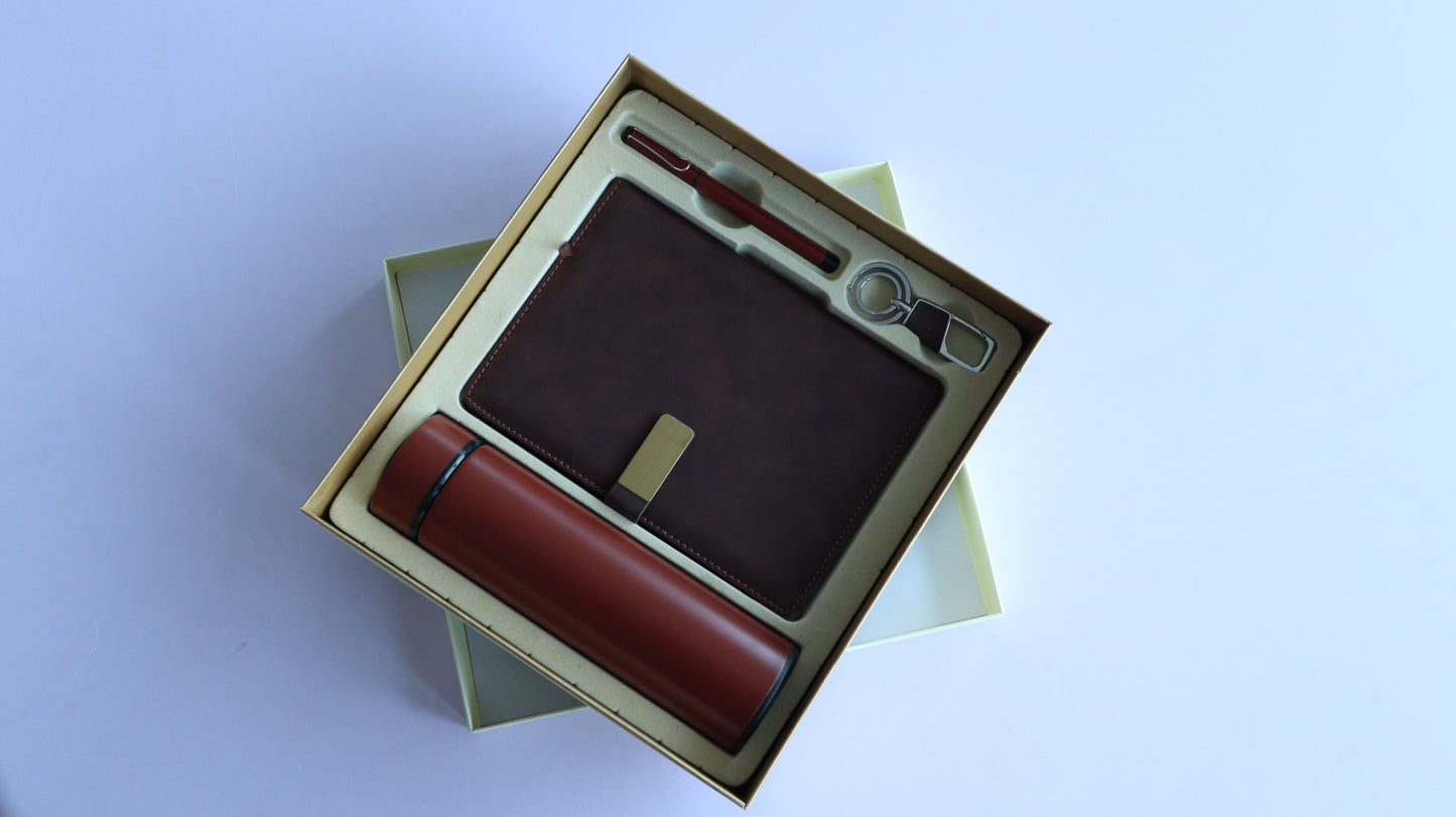 SPL 23-22 PLUSH BROWN 4-IN-1 GIFT SET