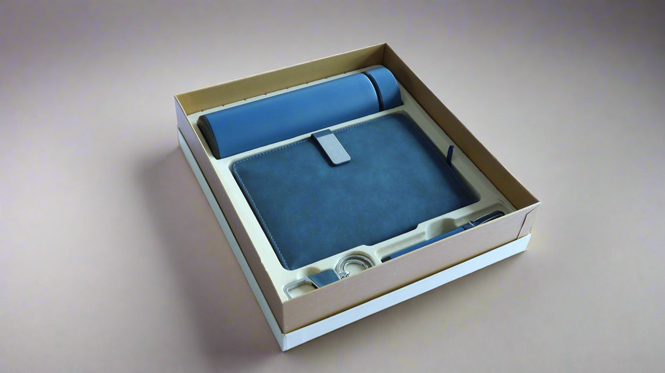 SPL 23-14 PLUSH BLUE 4-IN-1 GIFT SET