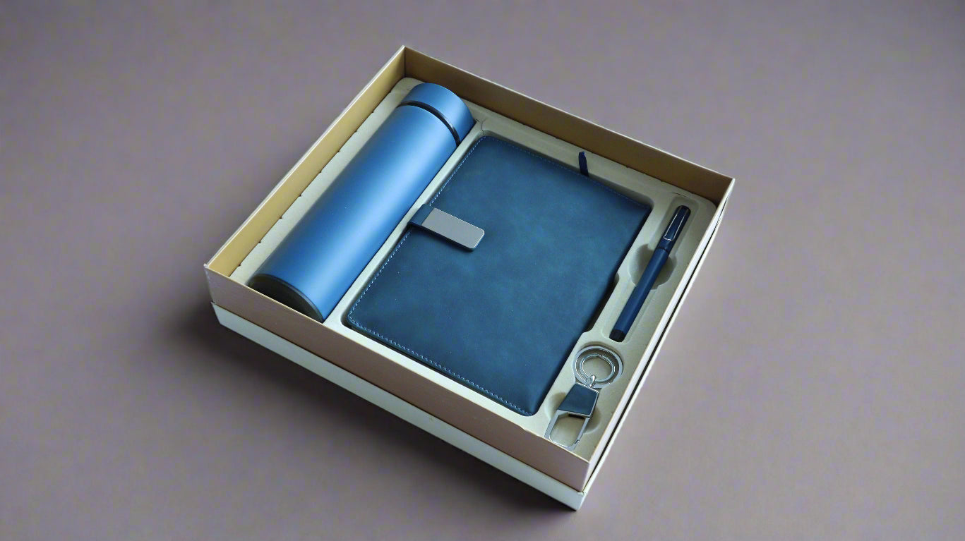SPL 23-14 PLUSH BLUE 4-IN-1 GIFT SET