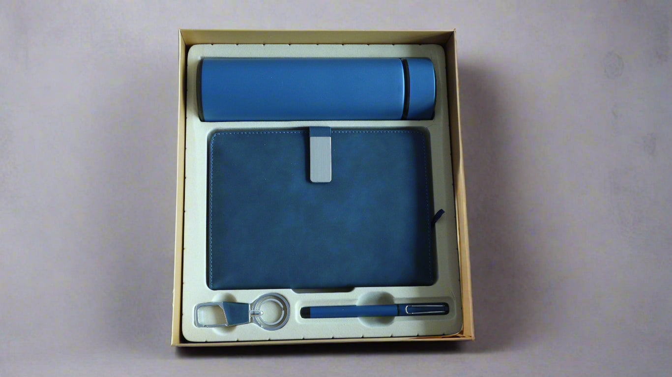 SPL 23-14 PLUSH BLUE 4-IN-1 GIFT SET