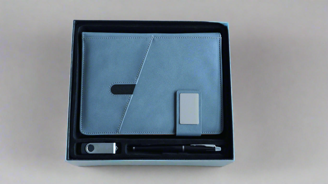 SPL 004 Notebook, Flash Disk and Pen