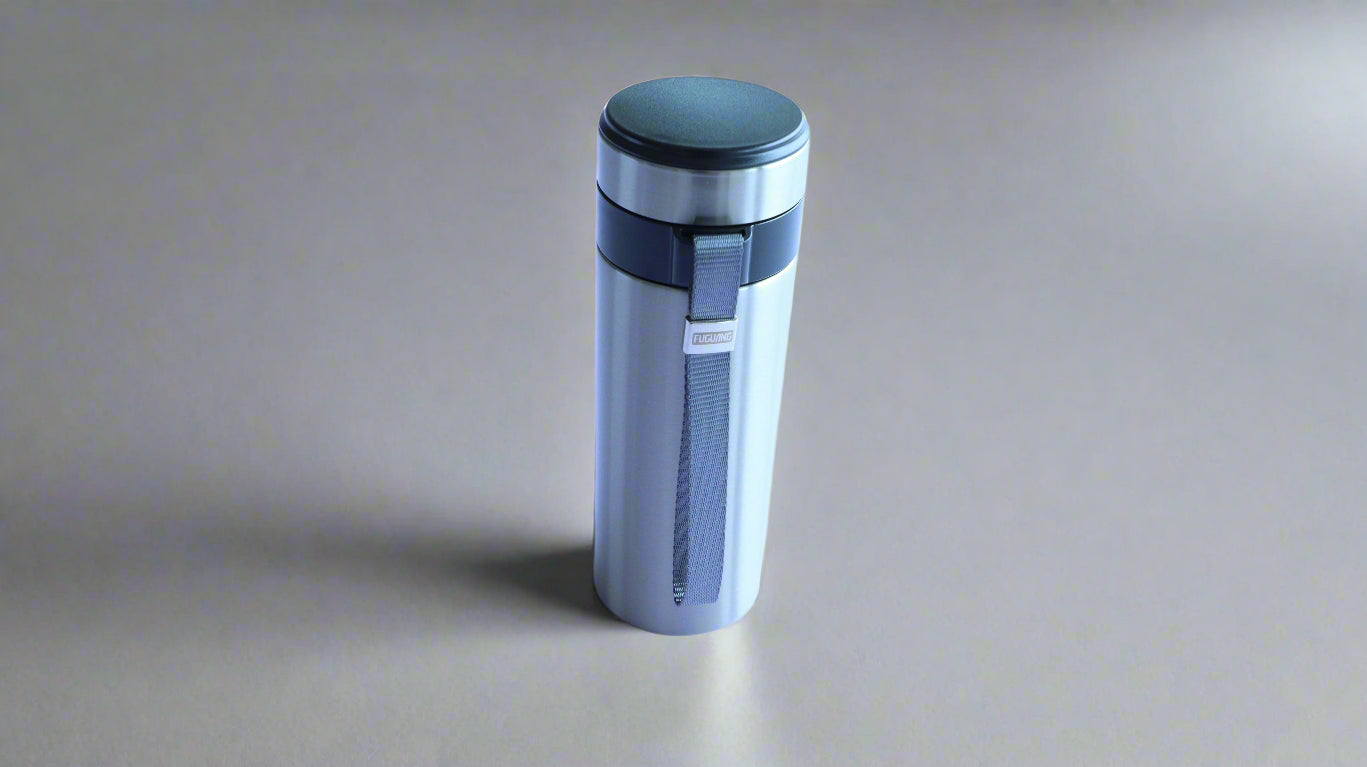 SILVER EXECUTIVE FLASK 400ML