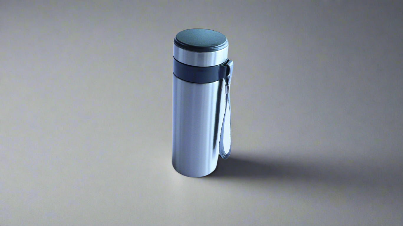 SILVER EXECUTIVE FLASK 400ML