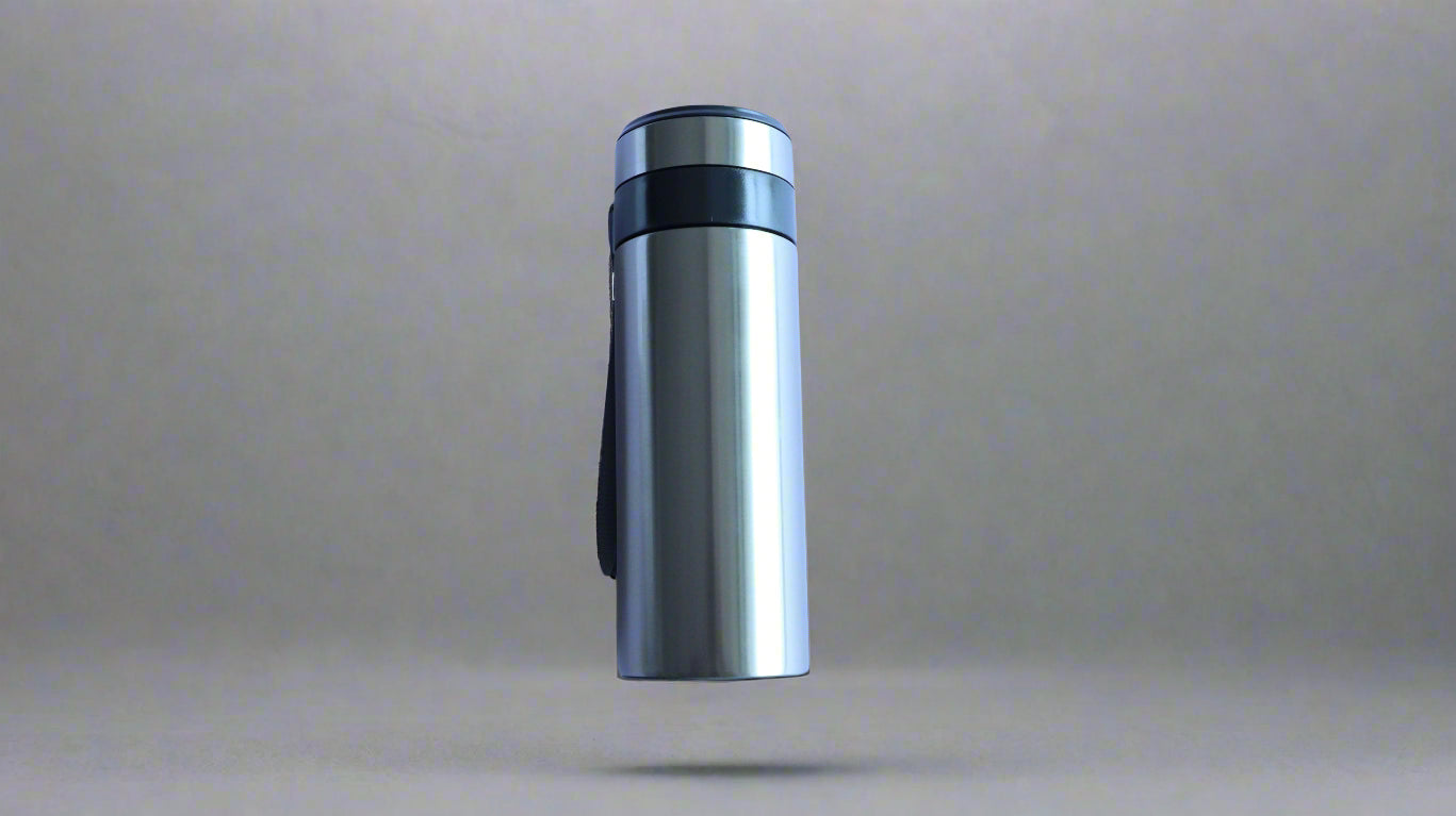 SILVER EXECUTIVE FLASK 400ML