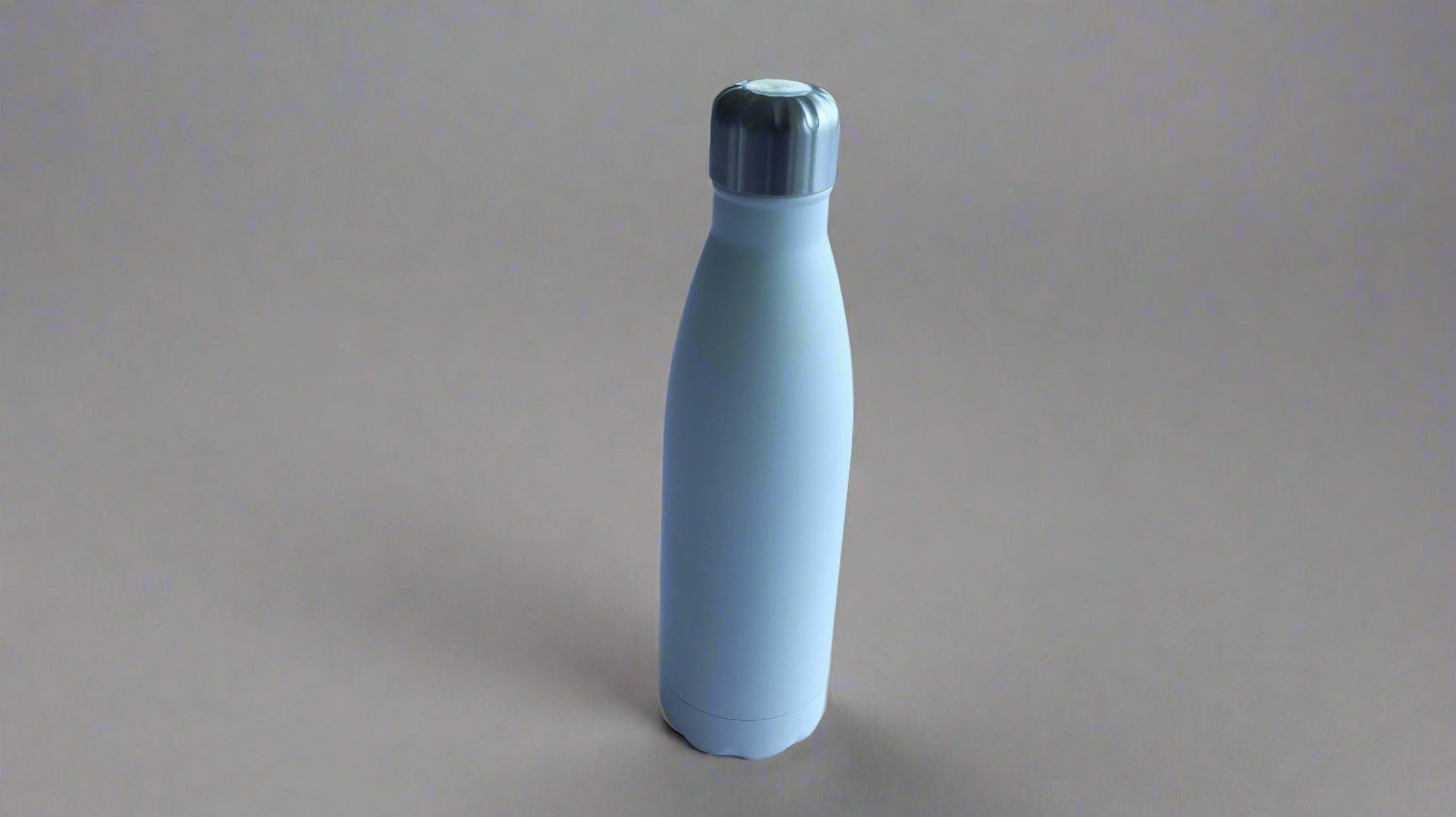 COLA SHAPE WHITE SPORTS BOTTLE 500ML SPL 23-12