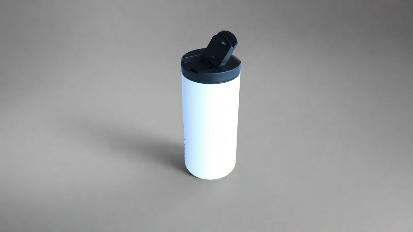 LONG BODY COFFEE TUMBLERS - WHITE 350ML
