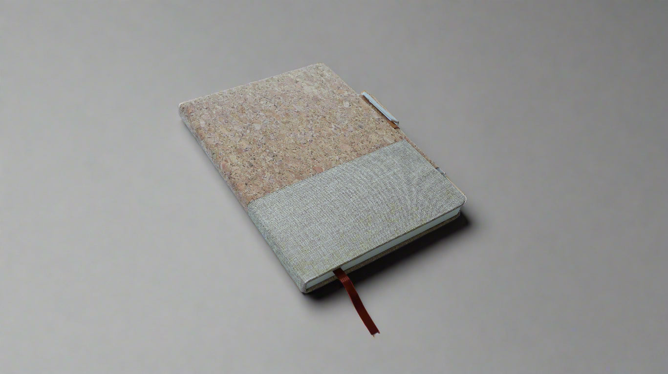 DUO 2PC SET (NOTEBOOK + ECO-PEN) BEIGE