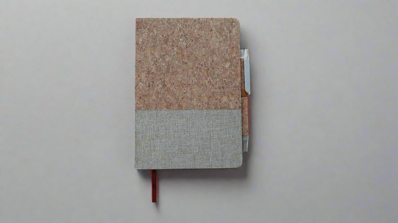 DUO 2PC SET (NOTEBOOK + ECO-PEN) BEIGE