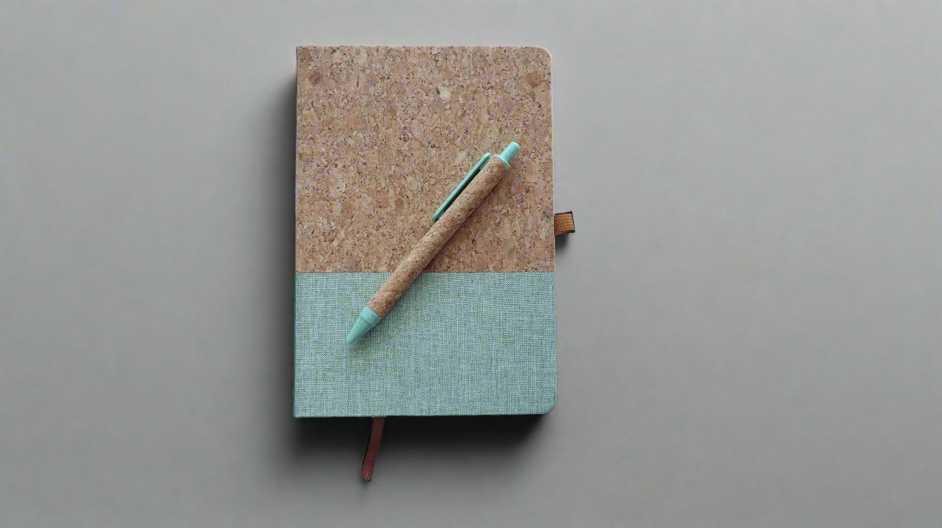 DUO 2PC SET (NOTEBOOK + ECO-PEN) GREEN