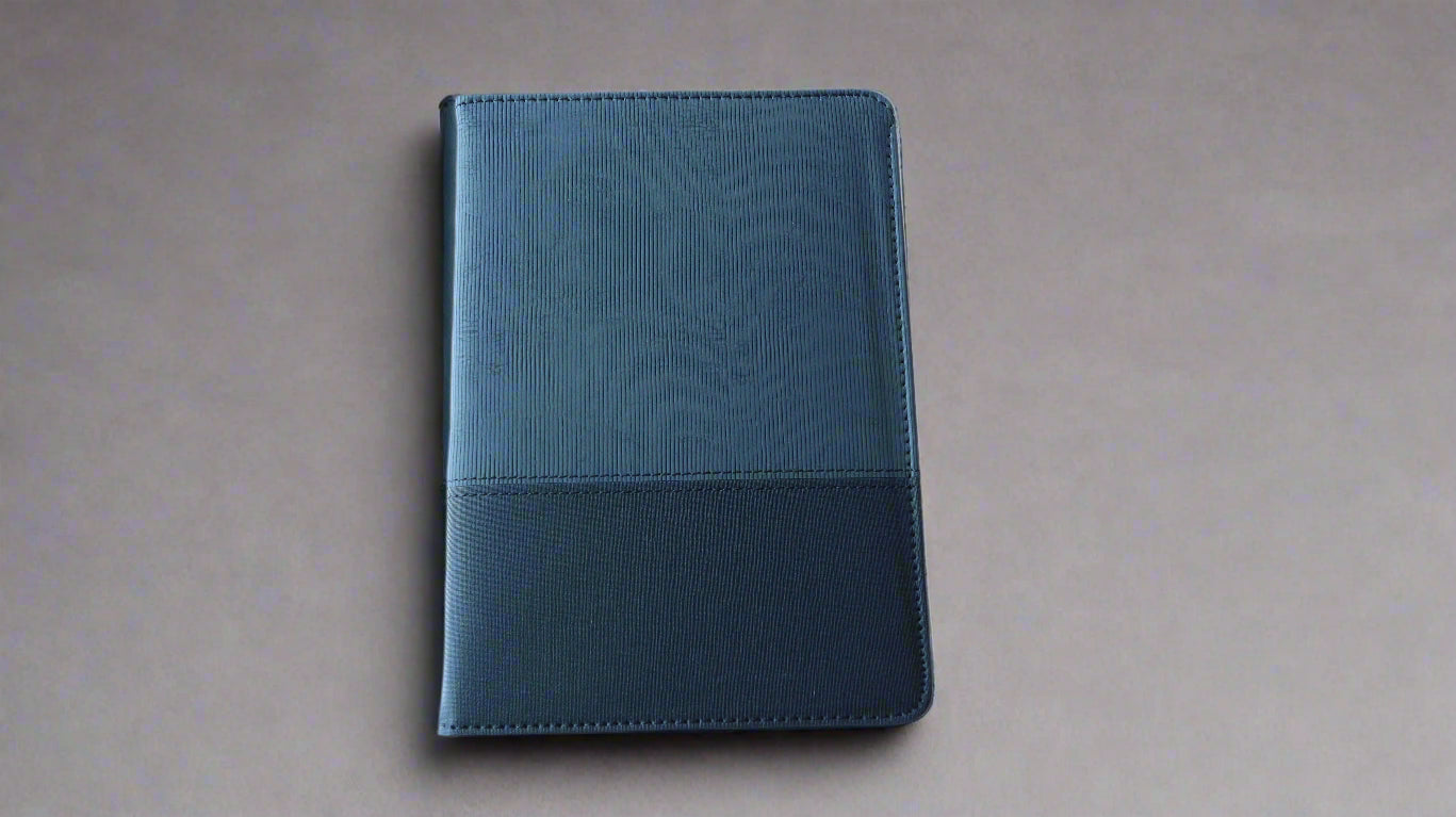 A5/B5 GRAPHIX BLACK PU COVER NOTEBOOK/DIARY