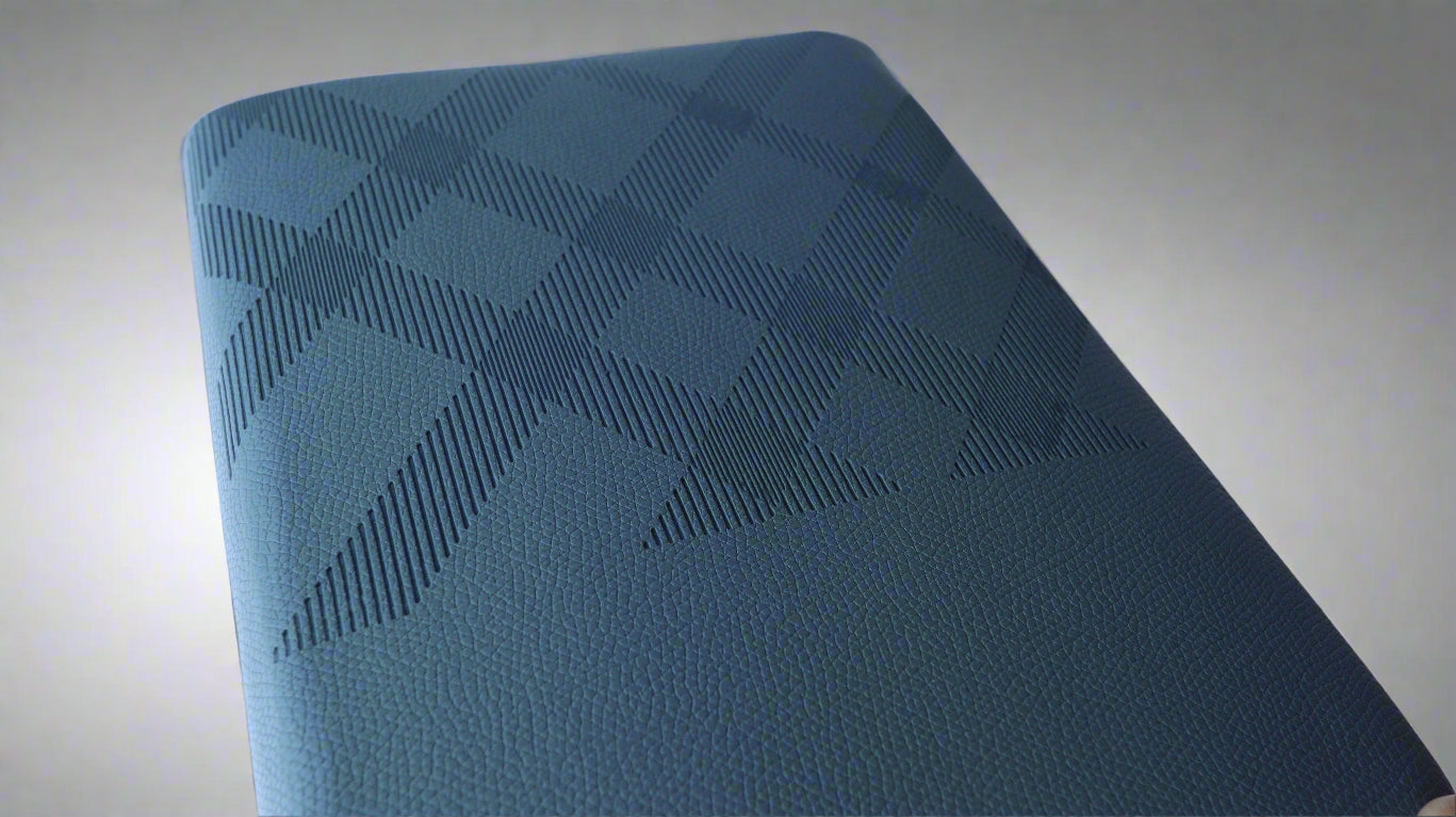 A5 COSMOS PALM GREY PU COVER NOTEBOOK/DIARY