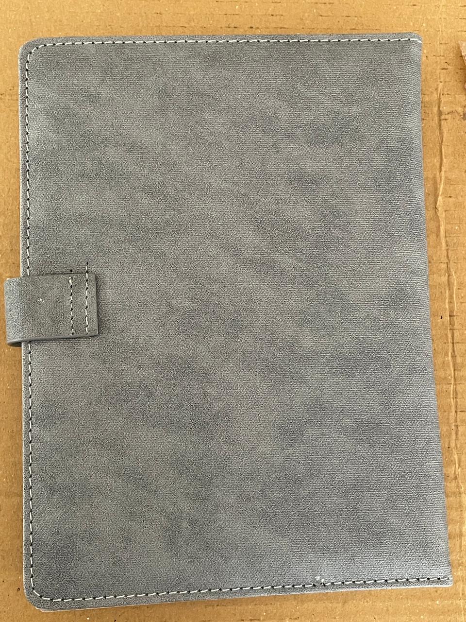 IREO GREY HARDCOVER NOTEBOOK/DIARY A5/B5