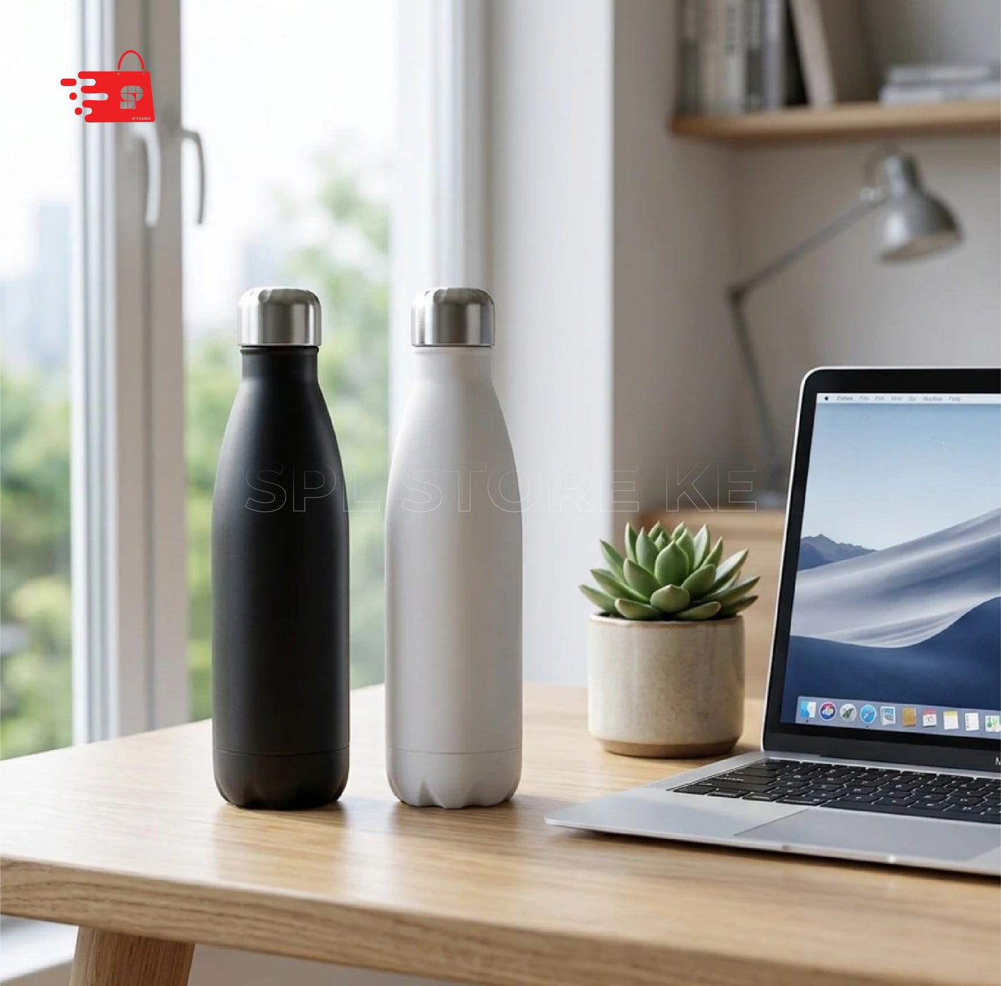 Classic Cola-Style Insulated Water Bottle