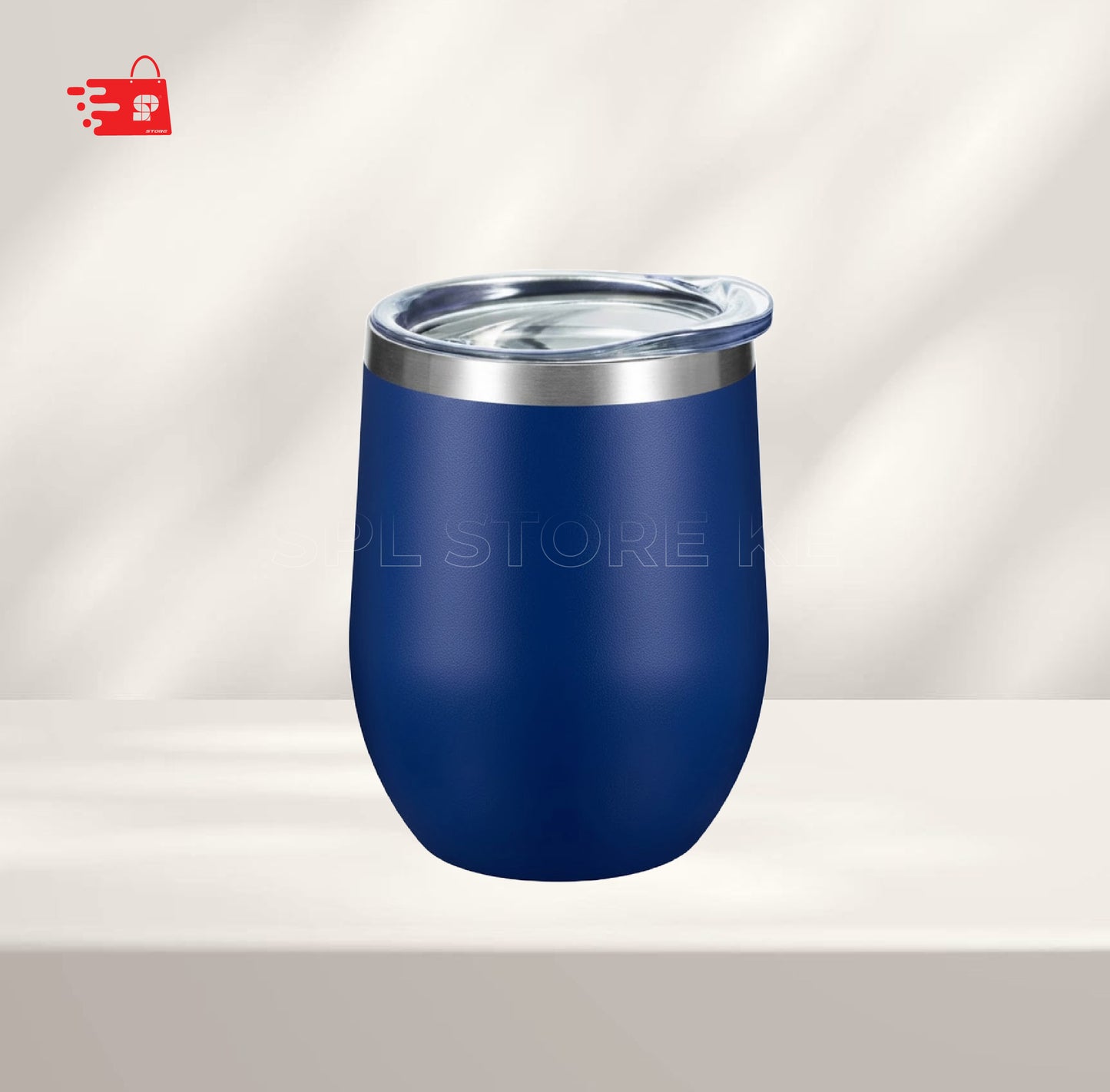 Insulated Stemless Wine Tumbler / Egg-Shaped Travel Mugs l 350ml