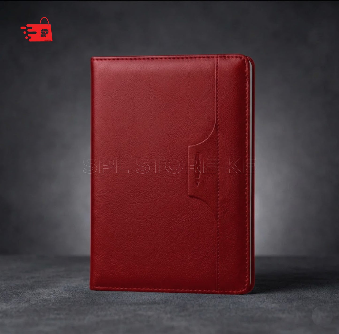 A5 PERIDOT BLACK PU NOTEBOOK/DIARY