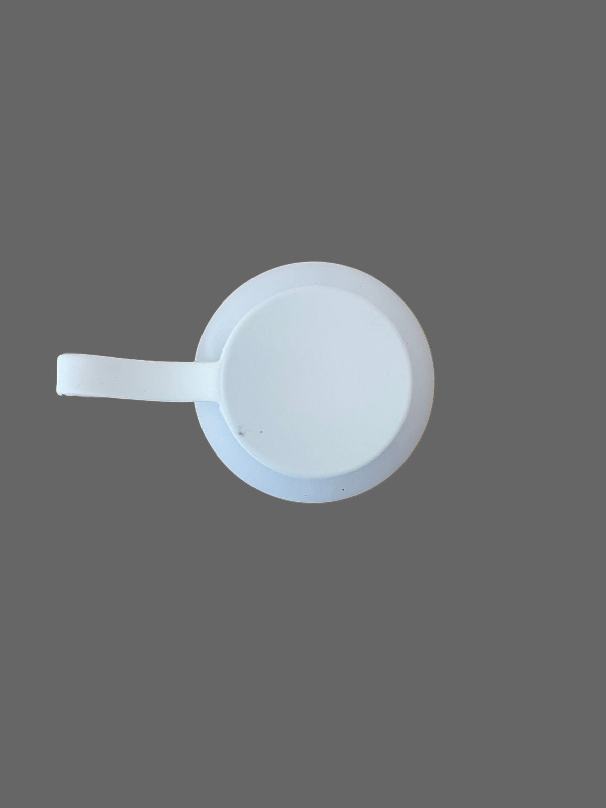 SMALL MOUTH BOTTLE WHITE WITH RUBBER HANDLE