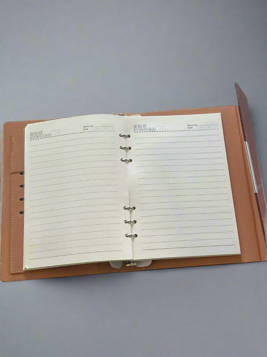 SAIL RING BINDER BROWN