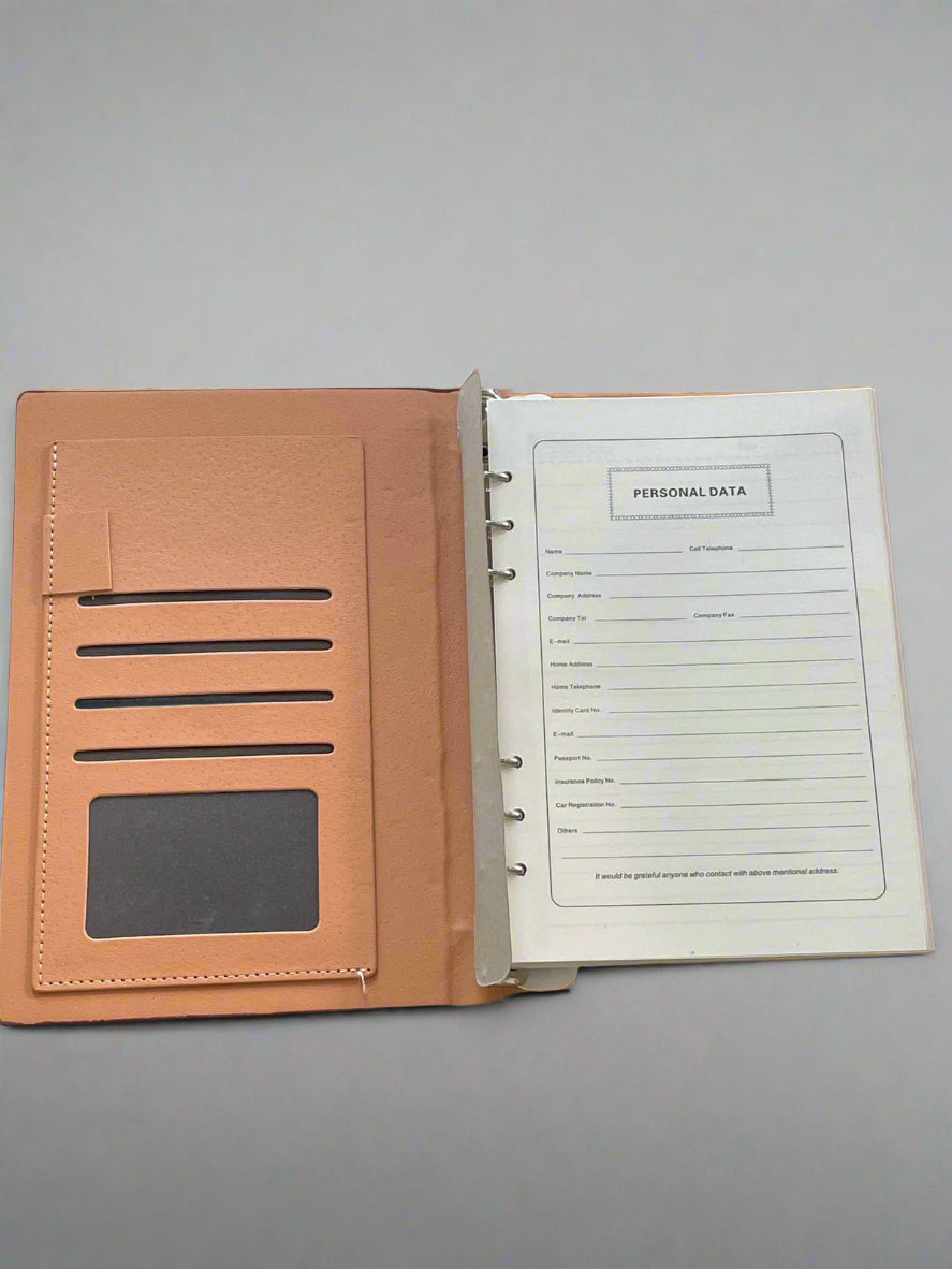 SAIL RING BINDER BROWN