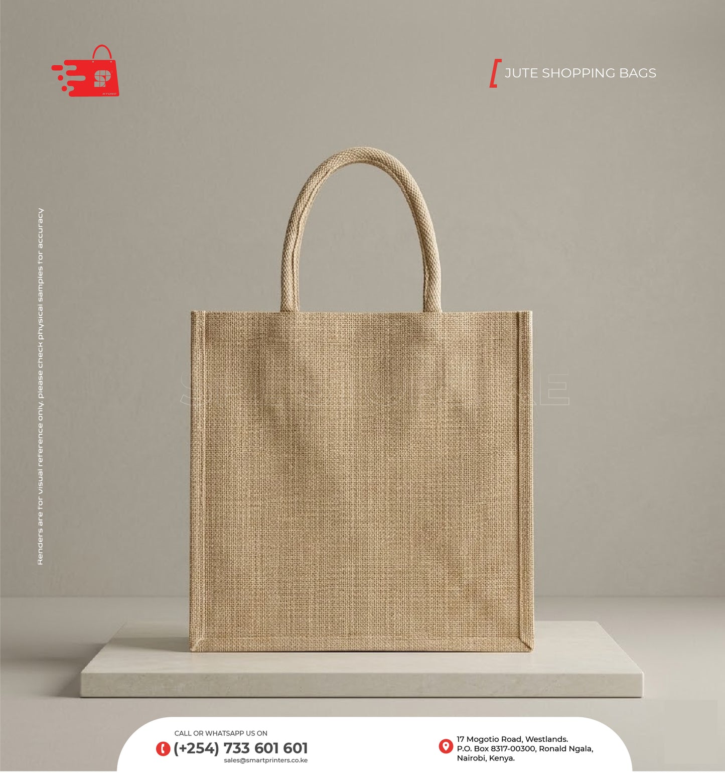 JUTE SHOPPING BAGS