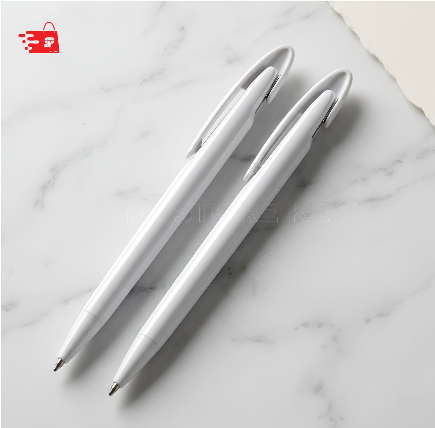 WHITE PRESS PENS (SPP004)