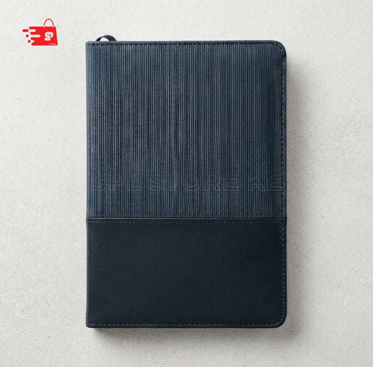 A5/B5 GRAPHIX BLACK PU COVER NOTEBOOK/DIARY