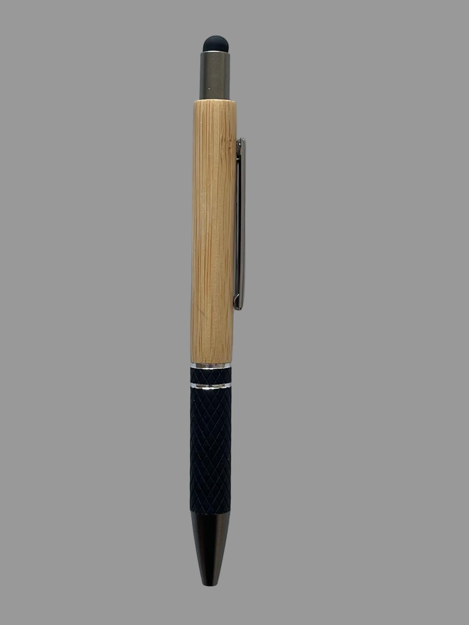 ECO-FRIENDLY BAMBOO PENS WITH RUBBER GRIP