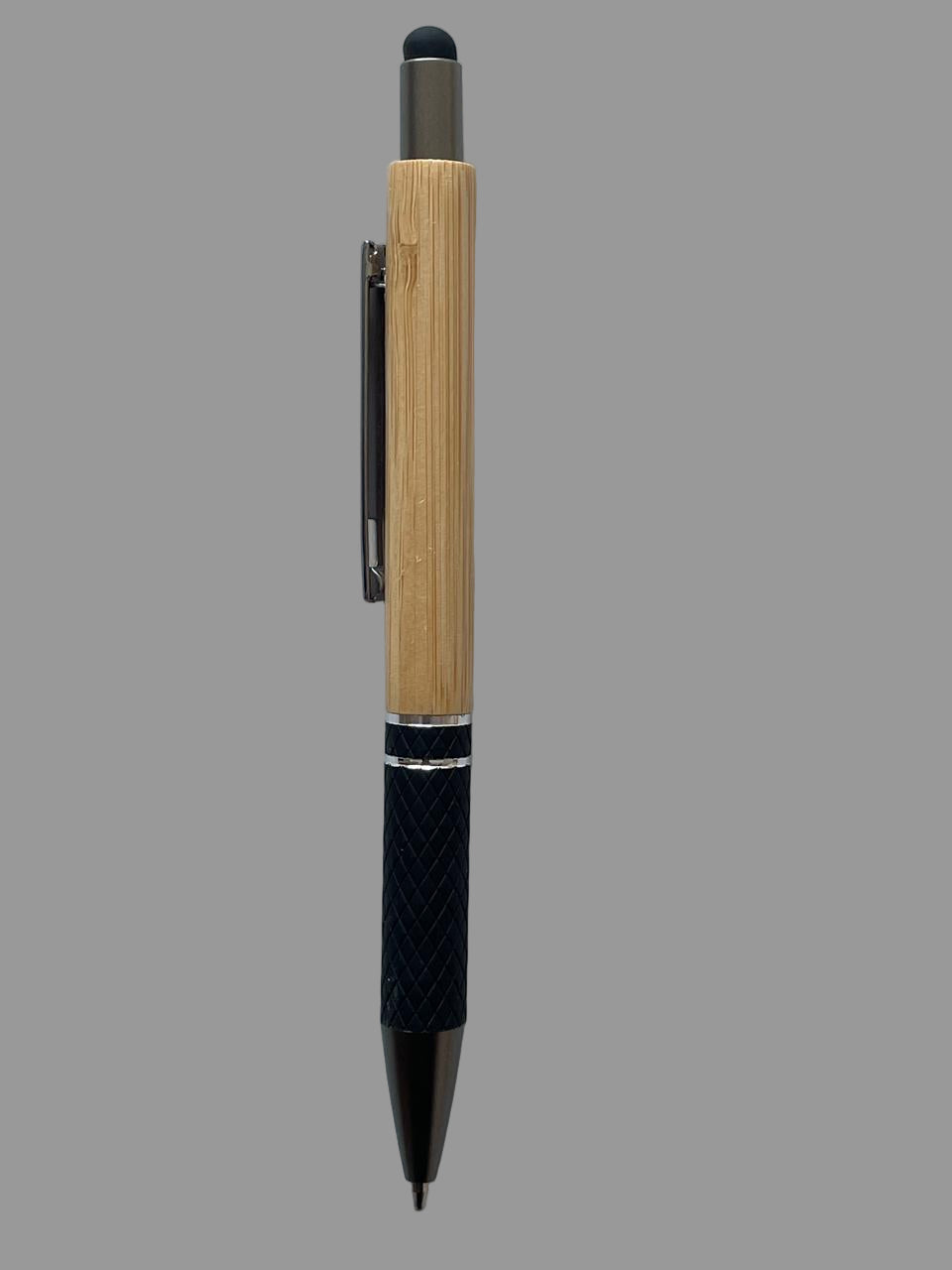 ECO-FRIENDLY BAMBOO PENS WITH RUBBER GRIP