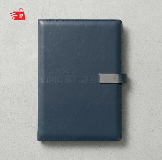 PLUSH BLUE A5/B5 HARDCOVER NOTEBOOK/DIARY