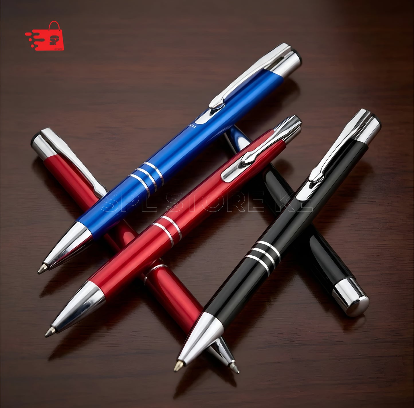 GLOSSY TWO RING PRESS PENS (SPP003)