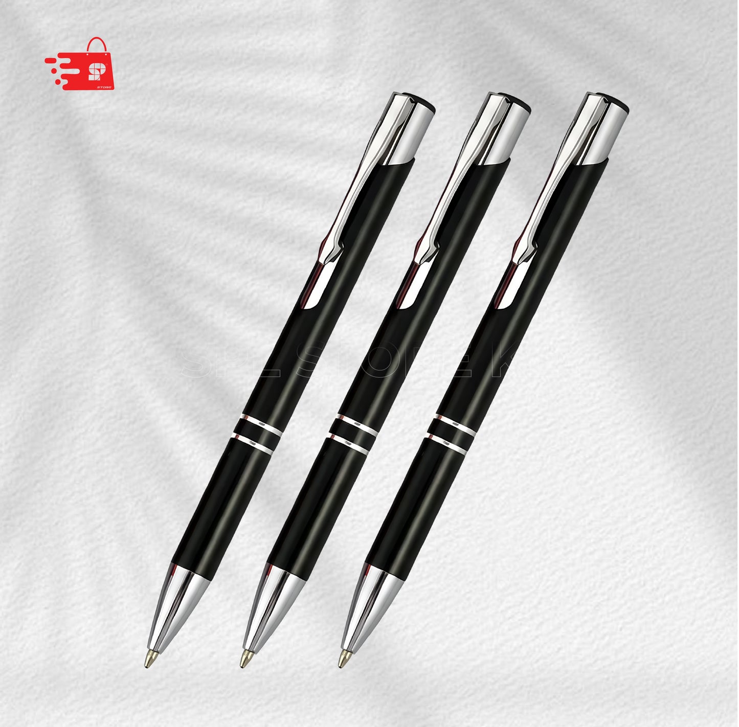 GLOSSY TWO RING PRESS PENS (SPP003)