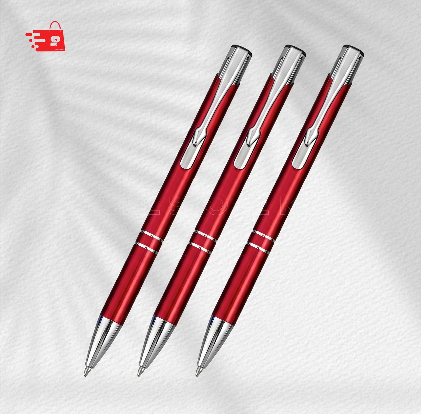 GLOSSY TWO RING PRESS PENS (SPP003)