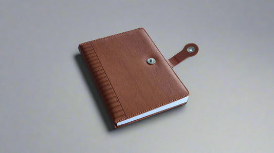 MAPLE WOOD TAN A5/B5 HARDCOVER NOTEBOOK/DIARY