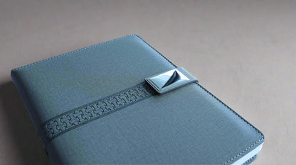 BLAZE GREY A5/B5 HARDCOVER NOTEBOOK/DIARY