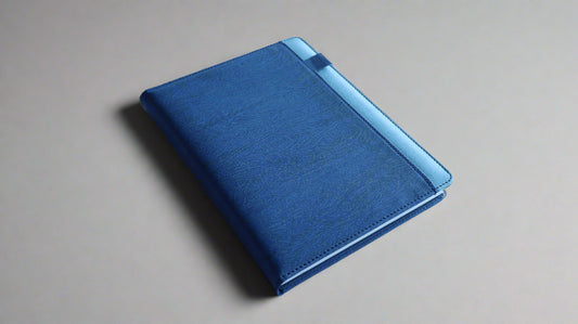 ROMA BLUE A5/B5 HARDCOVER NOTEBOOK/DIARY