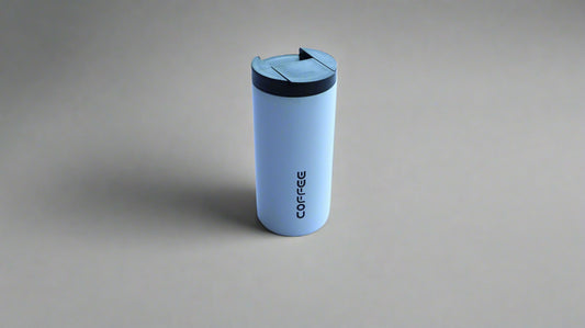 LONG BODY COFFEE TUMBLERS - WHITE 350ML