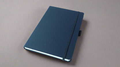 A5 VIO NOTEBOOK BLACK PU COVER NOTEBOOK/DIARY