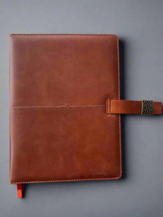 MAZE TAN HARDCOVER NOTEBOOK/DIARY A5/B5