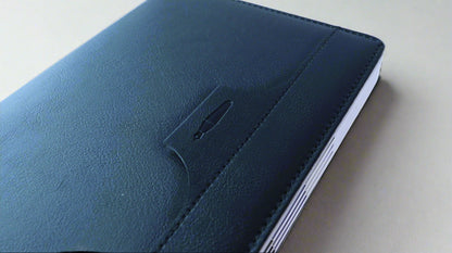 A5 PERIDOT BLACK PU NOTEBOOK/DIARY