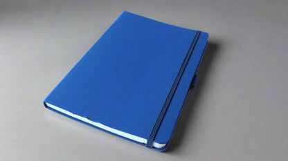 A5 VIO NOTEBOOK BLUE PU COVER NOTEBOOK/DIARY