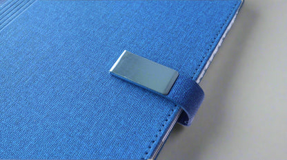 A5 EON BLUE PU COVER NOTEBOOK/DIARY