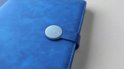 A5/B5 ARIZONA PU BLUE COVER NOTEBOOK/DIARY