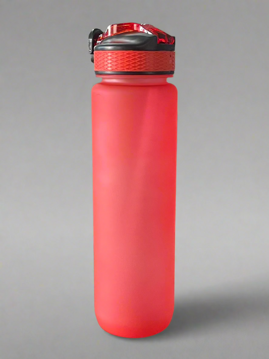 RED SPORT BOTTLE 750ML WITH PIPE AND LOCK FEATURE