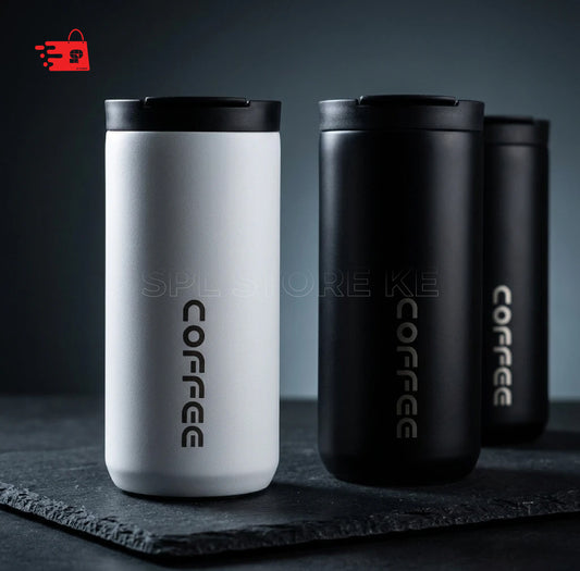 Urban Series Insulated Coffee Mug /  "COFFEE" Matte Tumbler